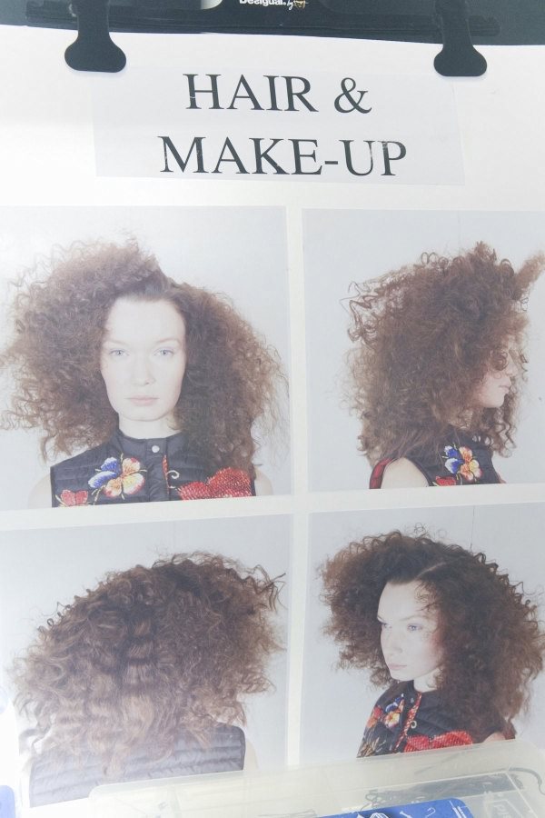 Hair & Makeup Desigual Fall-Winter 2015-16