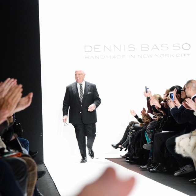 Dennis Basso Fall/Winter 2015-16 backstage & Celebrity Appearances