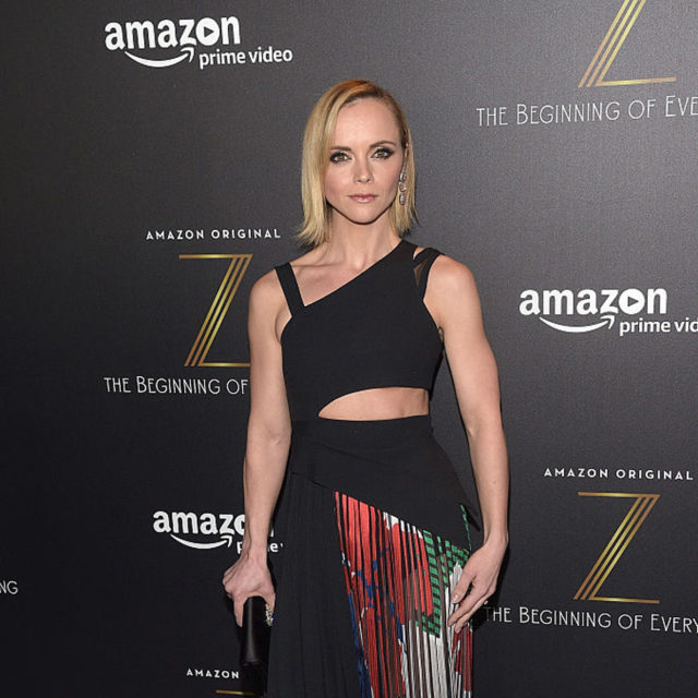 NEW YORK, NY - JANUARY 25: Actress Christina Ricci attends Amazon's New Series 